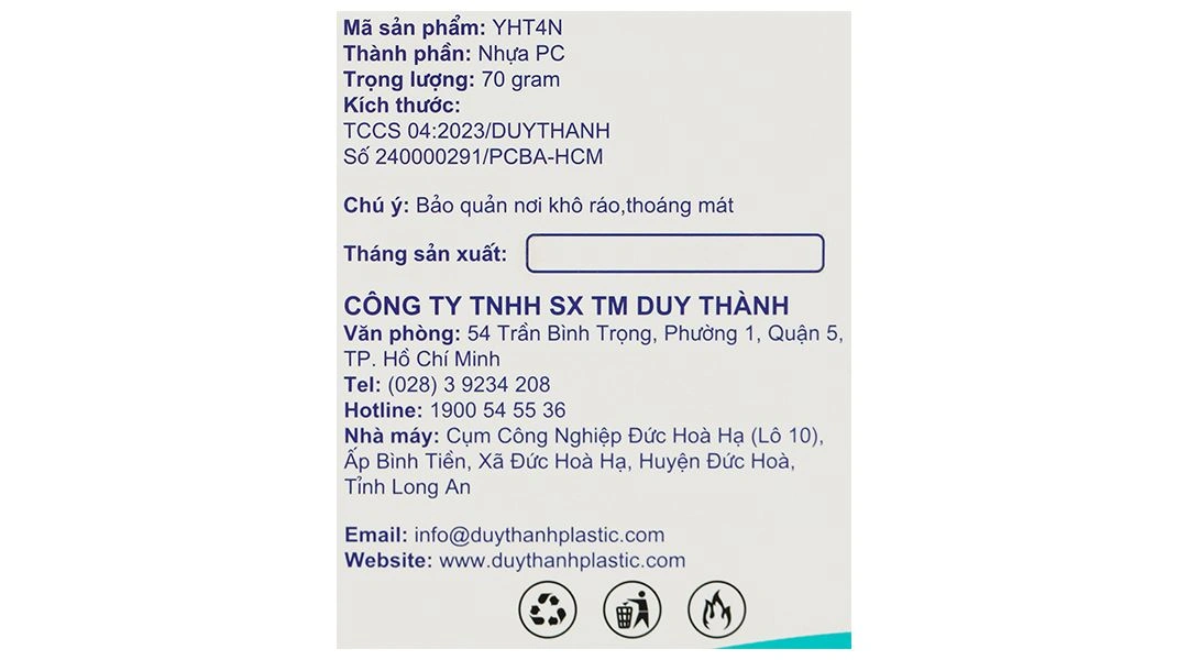 Hộp phân liều thuốc Duy Thành A29 4 ngăn - 9