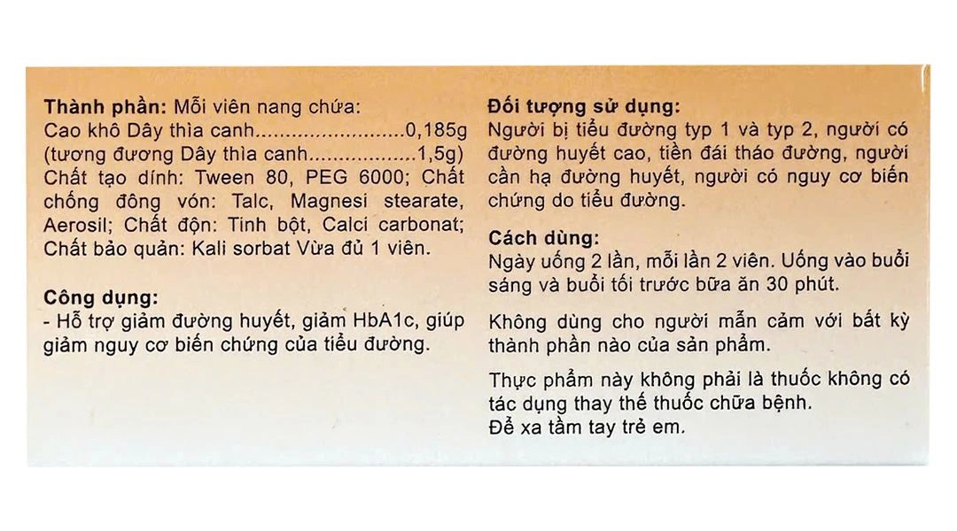 Diabetna hộp 40 viên - 2