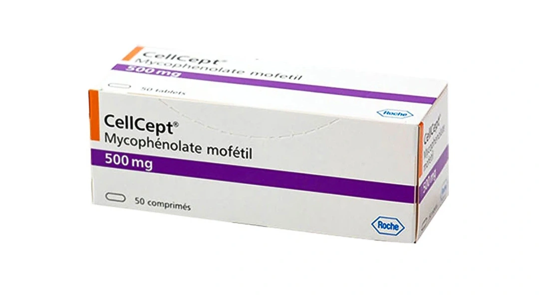 Cellcept 500mg dự phòng thải ghép cấp tính, điều trị thải ghép lần đầu (5 vỉ x 10 viên) - 