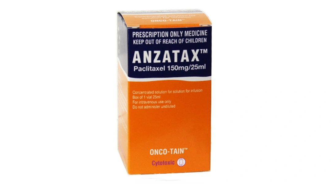 Dung dịch tiêm Anzatax 150mg/25ml điều trị ung thư buồng trứng chai 25ml - 