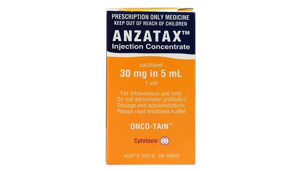 Dung dịch tiêm Anzatax 30mg/5ml điều trị ung thư buồng trứng chai 5ml - 