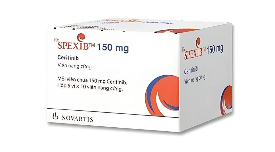 Spexib 150mg điều trị ung thư phổi không tế bào nhỏ (5 vỉ x 10 viên) - 