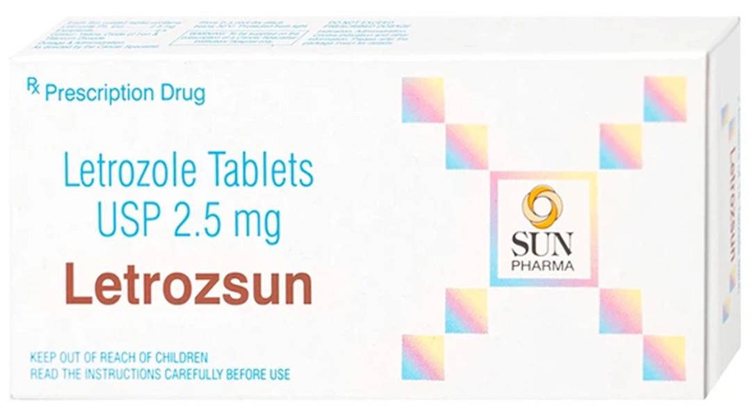 Letrozsun 2.5mg điều trị ung thư vú di căn (2 vỉ x 14 viên) - 