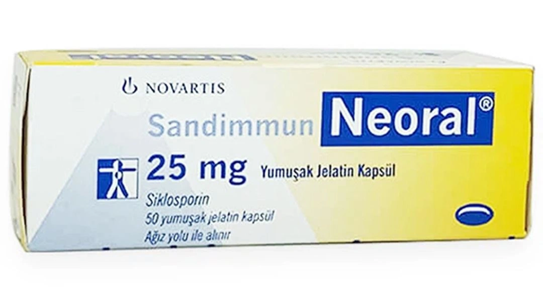 Sandimmun Neoral 25mg chống thải ghép sau khi ghép tạng (10 vỉ x 5 viên) - 