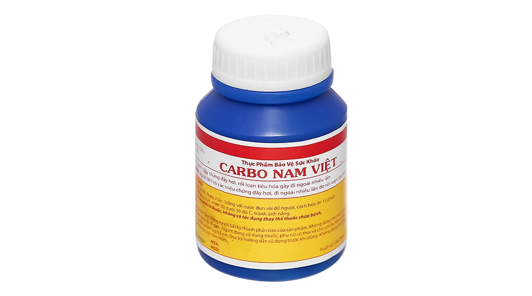 Thực phẩm bảo vệ sức khỏe Carbo Nam Việt lọ 100 viên - 