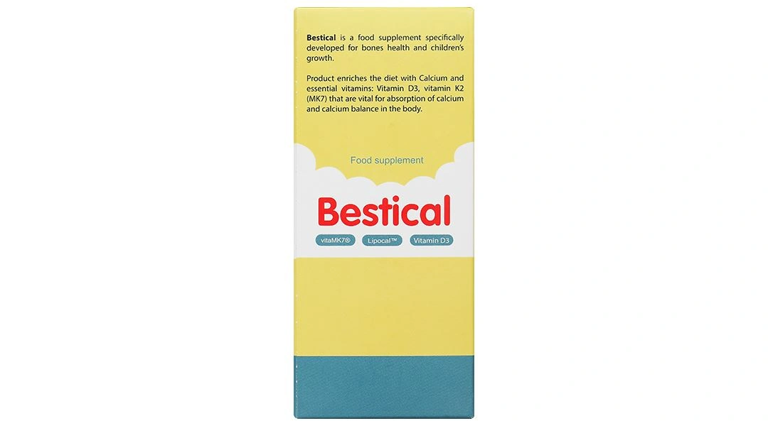 Bestical bổ sung canxi; hỗ trợ xương, răng chắc khỏe chai 120 ml - 5