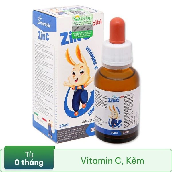 Thực phẩm bảo vệ sức khỏe Smartbibi Zinc