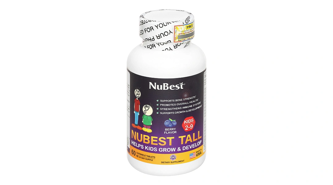 Nubest Tall Kids bổ sung canxi, hỗ trợ phát triển xương chắc khỏe hộp 60 viên - 1