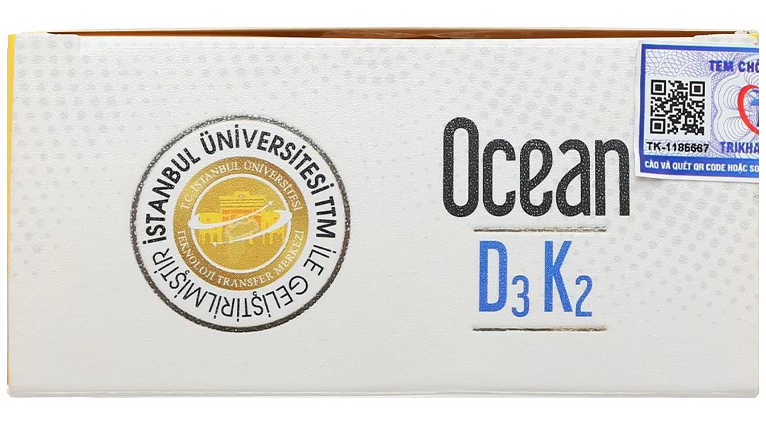 Ocean D3K2 hỗ trợ tăng cường hấp thu canxi chai 20ml - 6