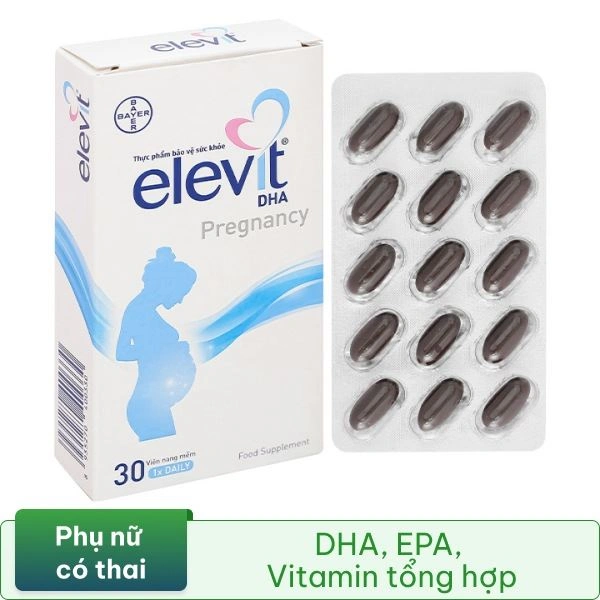Thực phẩm bảo vệ sức khỏe Elevit DHA Prenancy