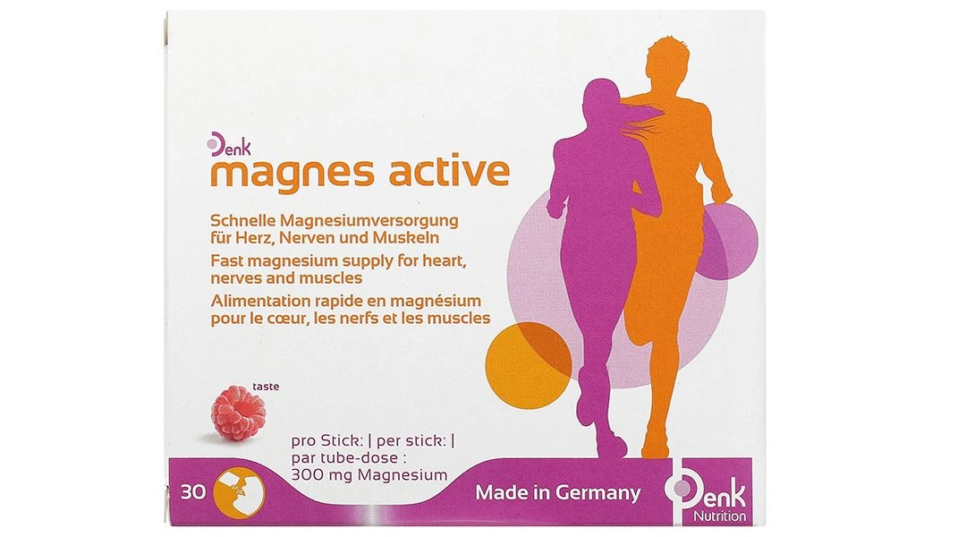 Magnes Active Denk cải thiện tình trạng mệt mỏi hộp 30 gói x 2.5g - 1