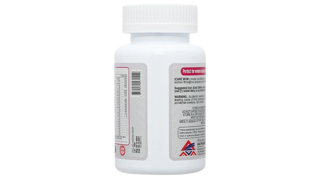 Thực phẩm bảo vệ sức khỏe Icare Mom hộp 30 viên - 9