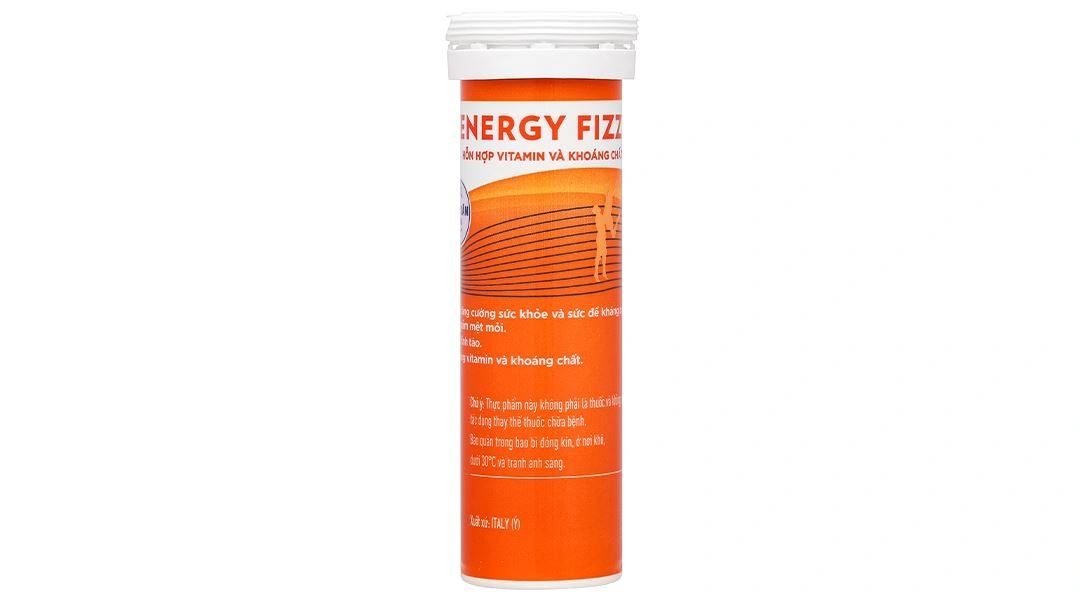 Thực phẩm bảo vệ sức khỏe Pharmaton Energy Fizzi hộp 1 tuýp x 10 viên sủi - 10