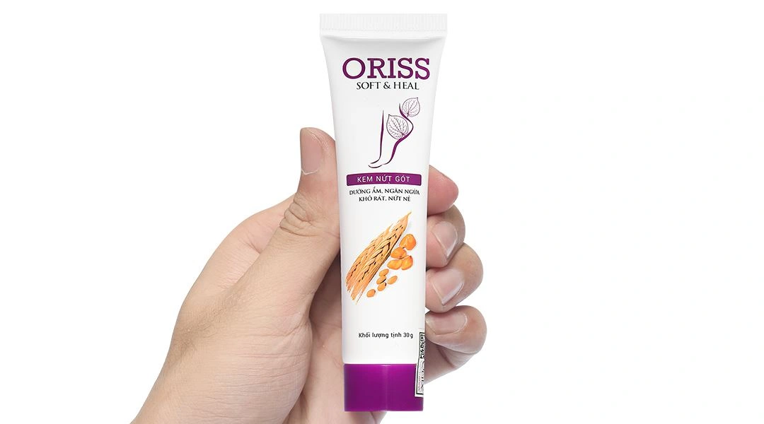 Kem Oriss Soft & Heal giảm nứt nẻ gót chân tuýp 30g - 9