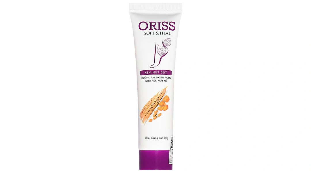 Kem Oriss Soft & Heal giảm nứt nẻ gót chân tuýp 30g - 7