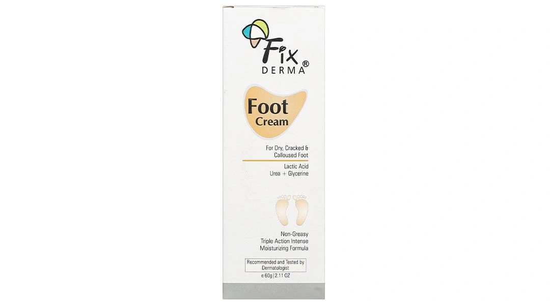 Kem dưỡng Fixderma Foot cấp ẩm làm mềm da gót chân tuýp 60g - 2