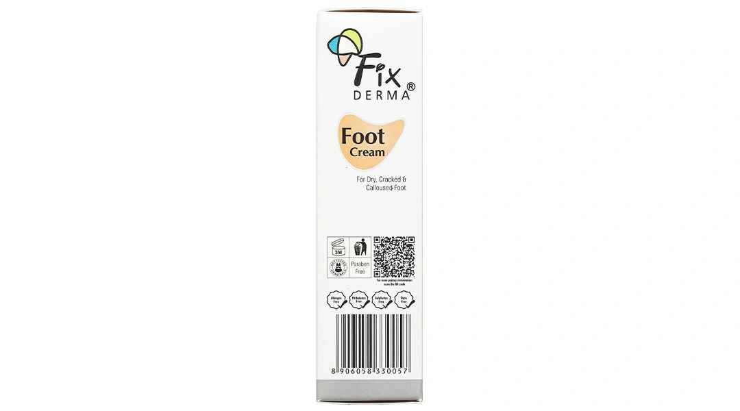 Kem dưỡng Fixderma Foot cấp ẩm làm mềm da gót chân tuýp 60g - 5