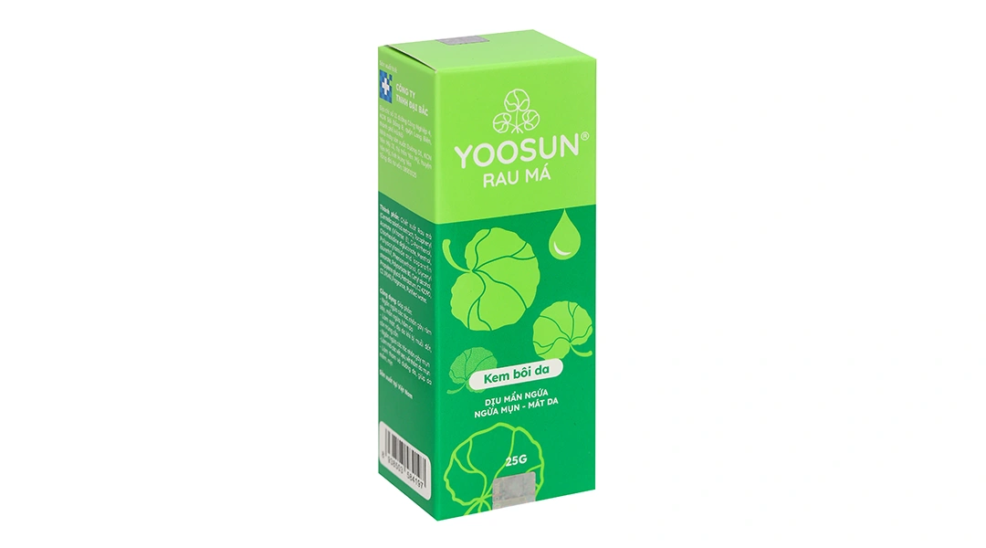 Kem Yoosun rau má dịu mẫn ngứa, ngừa mụn, mát da tuýp 25g - 1