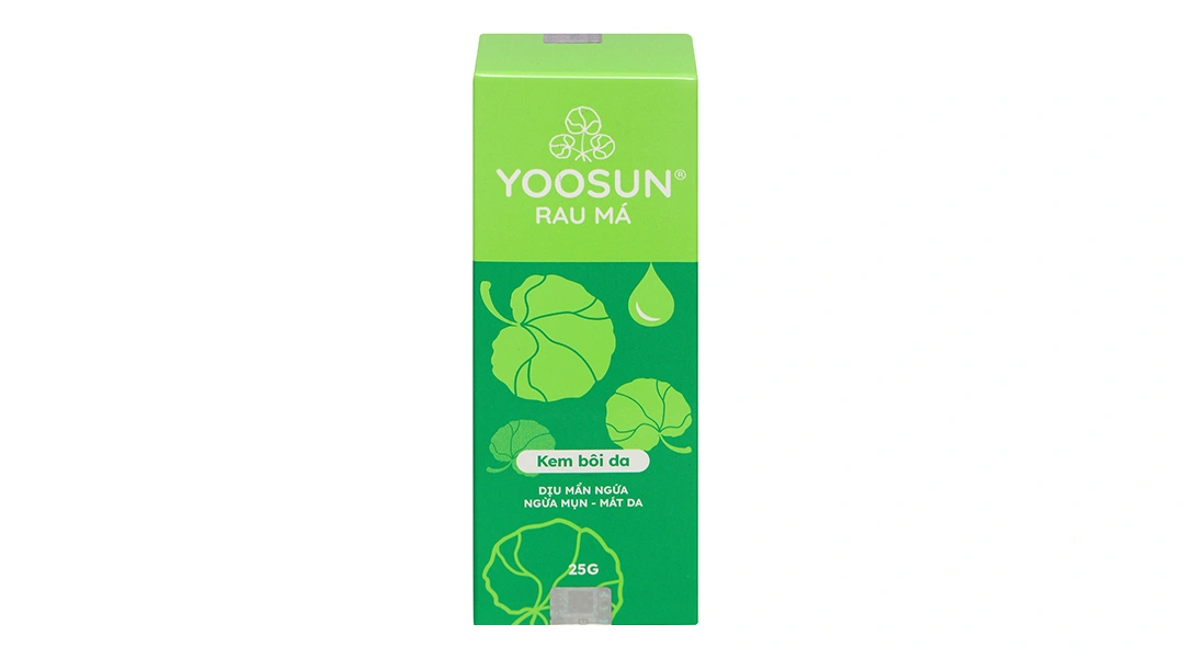 Kem Yoosun rau má dịu mẫn ngứa, ngừa mụn, mát da tuýp 25g - 2