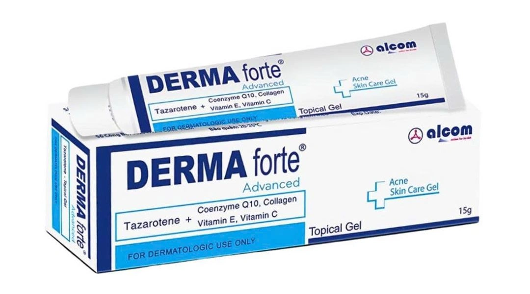 Gel Derma Forte Advanced ngừa mụn trứng cá, ngừa thâm, mờ sẹo, dưỡng da tuýp 15g - 1