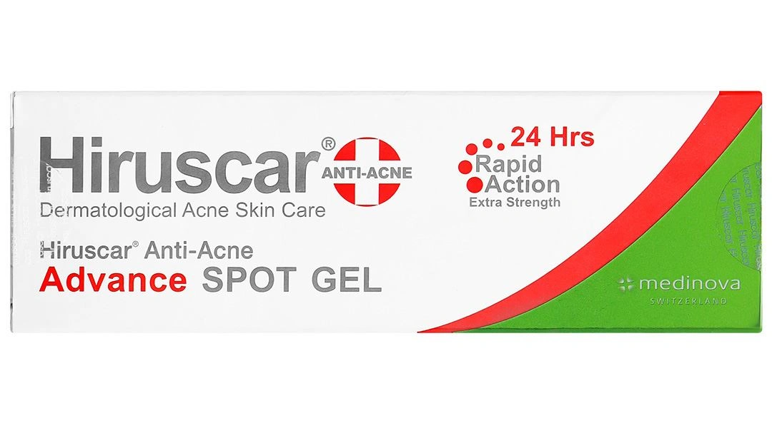 Gel Hiruscar Anti-acne ngăn ngừa mụn, tăng độ ẩm cho da tuýp 10g - 3