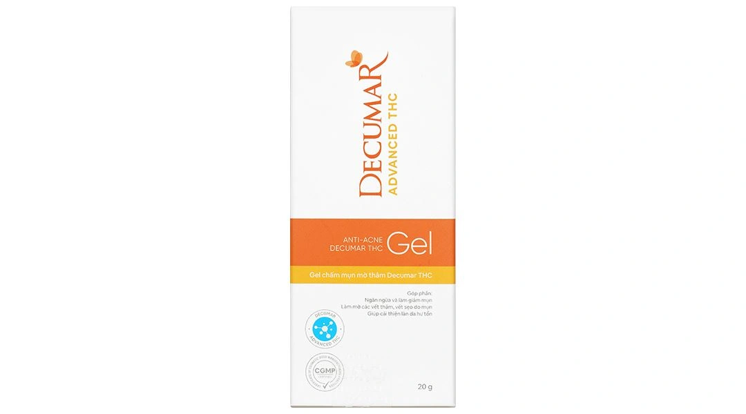 Gel Decumar THC ngừa mụn, mờ thâm tuýp 20g - 1