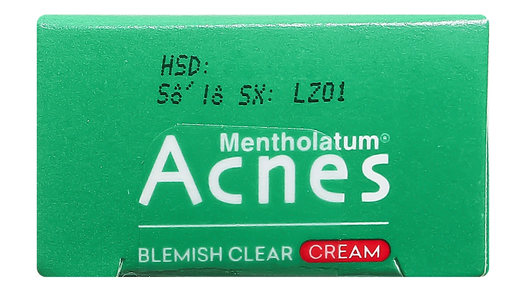 Kem Acnes Blemish Clear kháng khuẩn, giảm mụn sưng đỏ tuýp 10g - 5