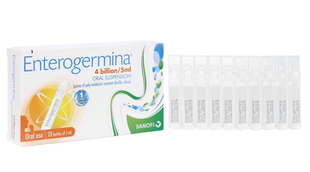Hỗn dịch uống Enterogermina Gut Restore 4 tỷ/5ml trị rối loạn tiêu hóa (20 ống x 5ml) - 6