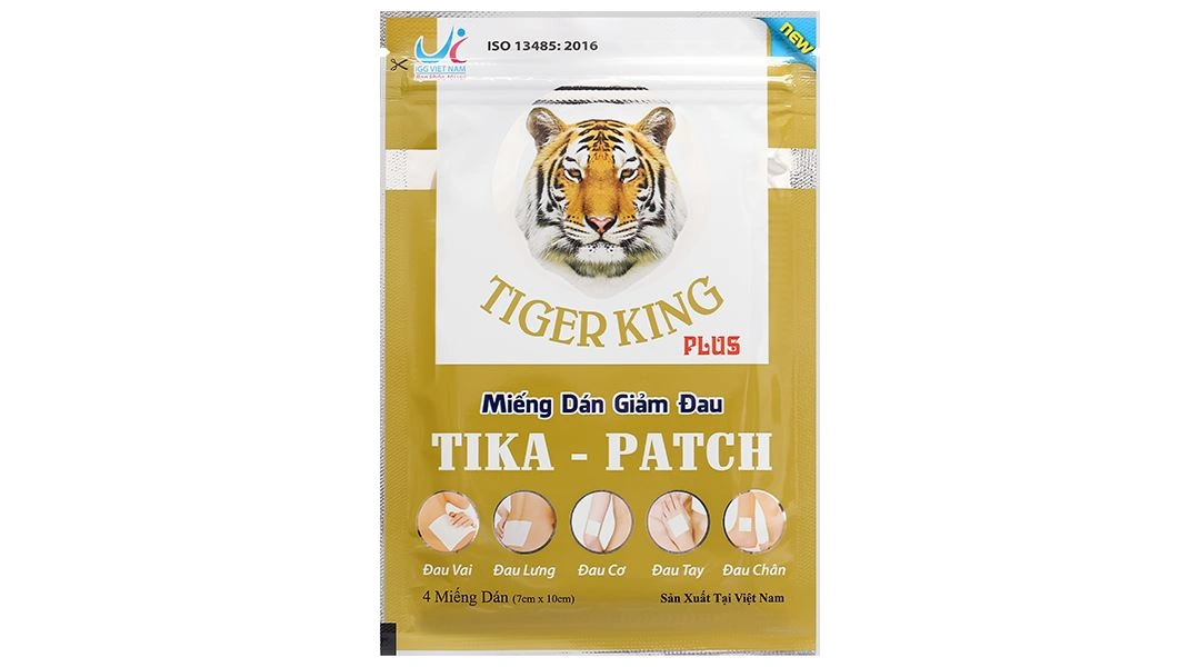 Miếng dán giảm đau Tika-Patch giảm đau cơ, xương, khớp, bong gân - 2