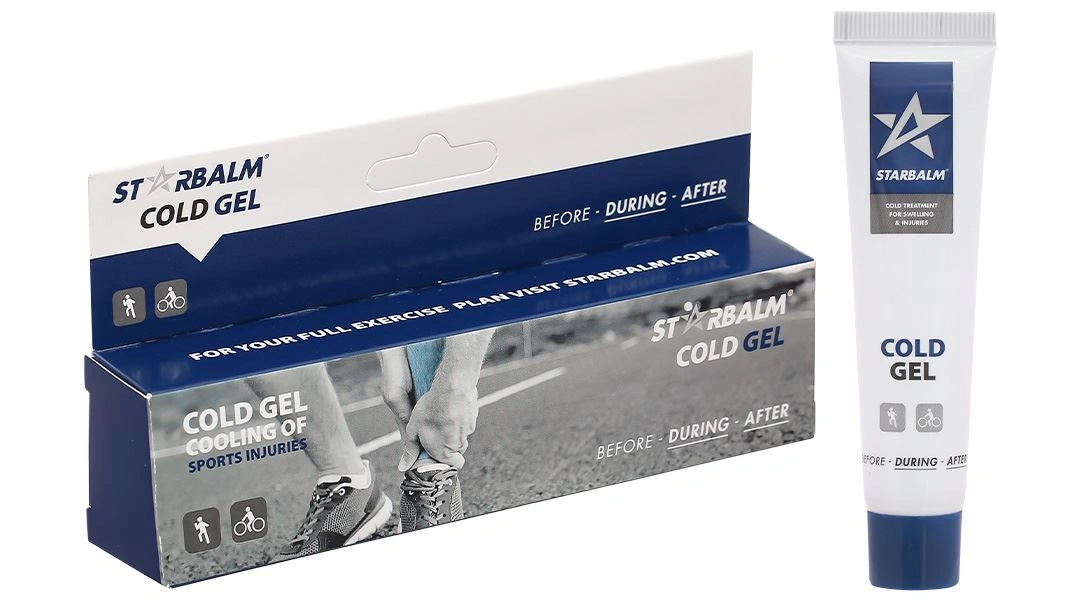 Starbalm Cold Gel làm lạnh, giảm viêm sưng, bầm tím tuýp 25ml - 