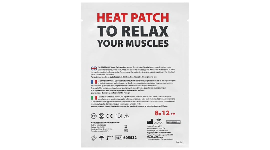 Miếng dán nhiệt Starbalm Heat Patch làm ấm, giảm đau nhức cơ, khớp (4 gói x 1 miếng) - 8