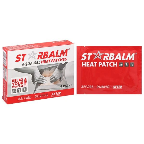 Miếng dán nhiệt Starbalm Heat Patch làm ấm, giảm đau nhức cơ, khớp