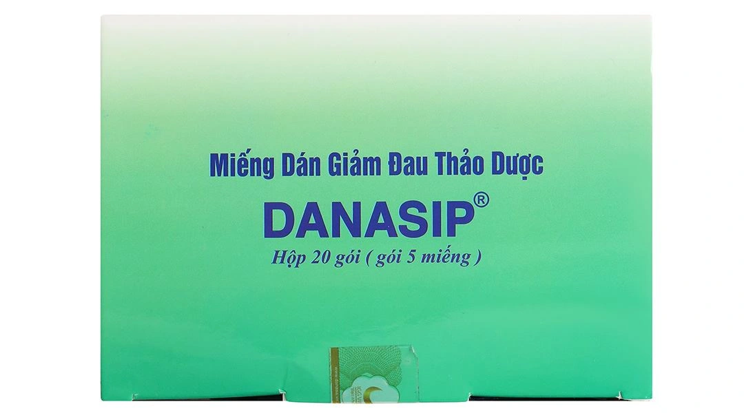 Miếng dán giảm đau thảo dược Danasip - 3