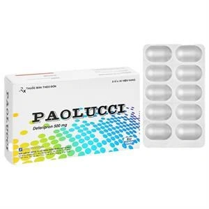 Paolucci 500mg trị tình trạng dư thừa sắt trong cơ thể