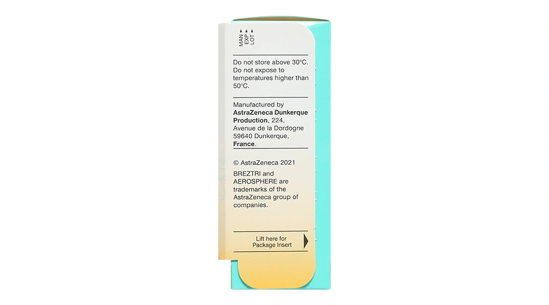 Thuốc xịt Breztri Aerosphere 160/7.2/5mcg điều trị bệnh phổi tắc nghẽn mạn tính chai 120 liều - 3