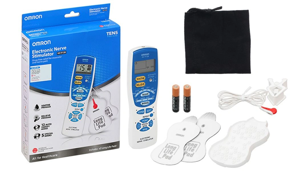 Máy massage toàn thân xung điện trị liệu Omron HV-F128 - 