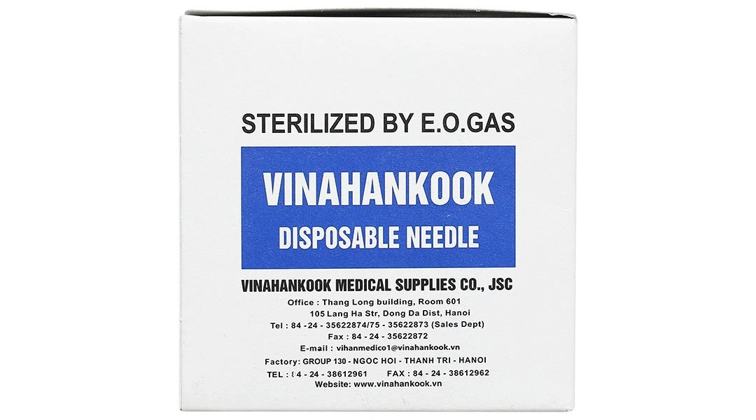 Đầu kim tiêm sử dụng một lần Vinahankook 25G x 1’’ - 3