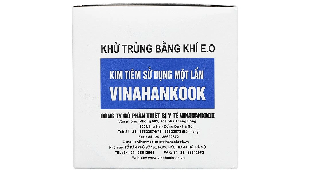 Đầu kim tiêm sử dụng một lần Vinahankook 25G x 1’’ - 4