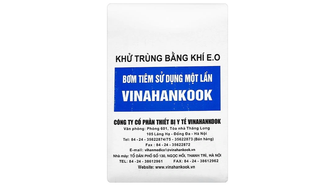 Bơm tiêm cho ăn sử dụng một lần Vinahankook 50ml/cc - 4