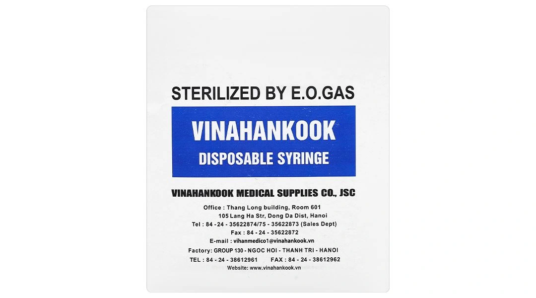 Bơm tiêm sử dụng một lần Vinahankook 10ml/cc 23G x 1’’ - 3