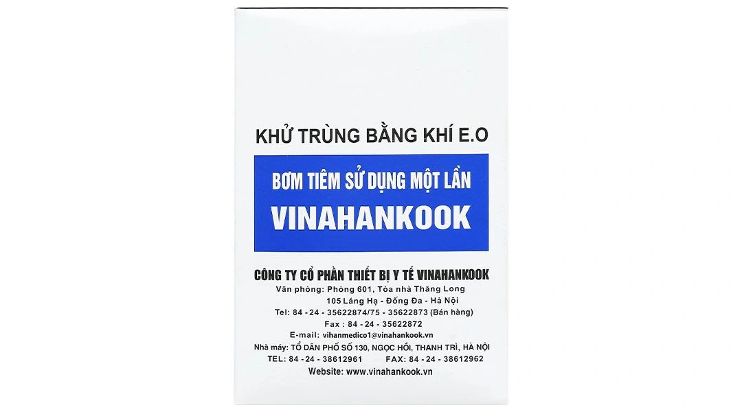 Bơm tiêm sử dụng một lần Vinahankook 50ml/cc - 4