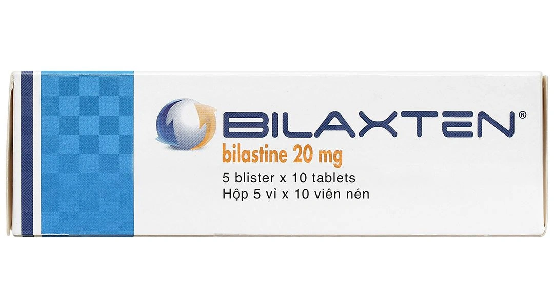 Bilaxten 20mg điều trị viêm mũi dị ứng, mày đay (5 vỉ x 10 viên) - 4