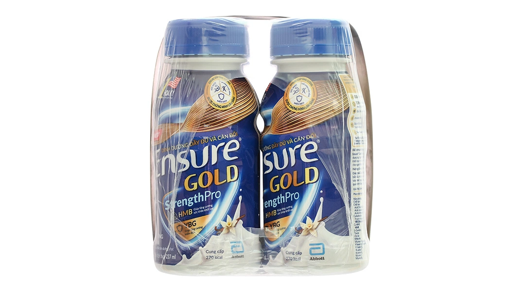 Sữa bột pha sẵn Ensure Gold Vigor bổ sung dinh dưỡng hương vani - 3