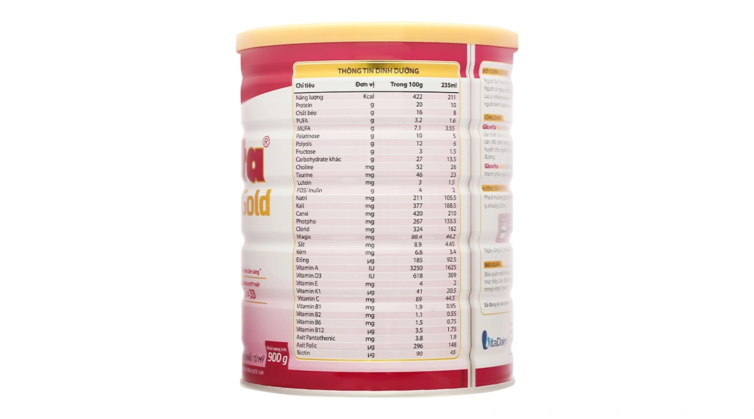 Thực phẩm dùng cho chế độ ăn đặc biệt Gluvita Gold - 6