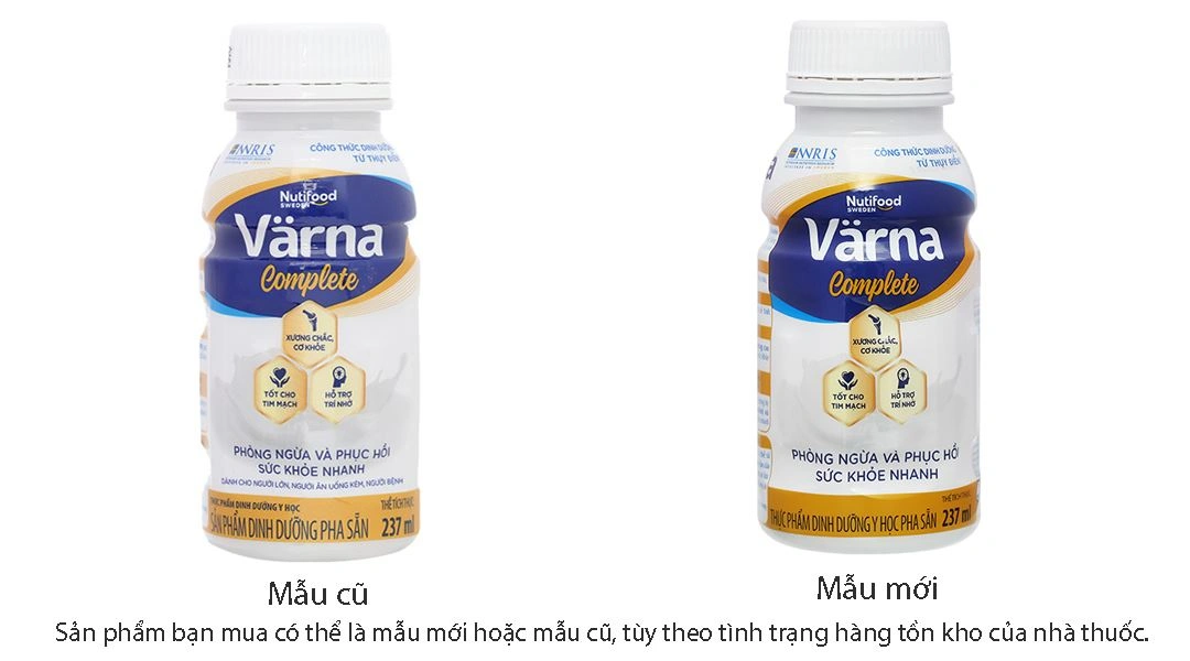 Thực phẩm dinh dưỡng y học pha sẵn Varna Complete - 