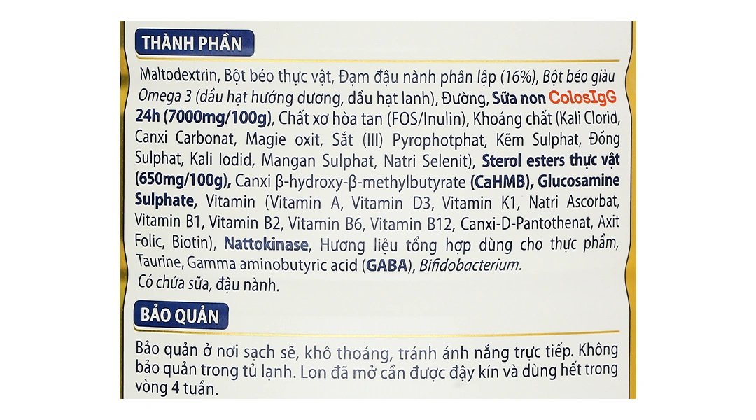Thực phẩm dinh dưỡng y học Calosure America - 10