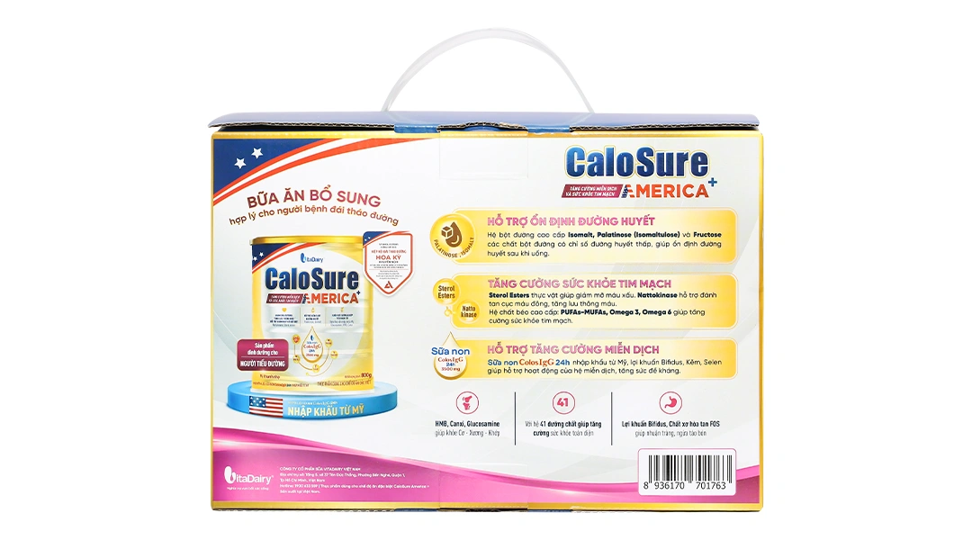 Thực phẩm dùng cho chế độ ăn đặc biệt Calosure America+ - 12