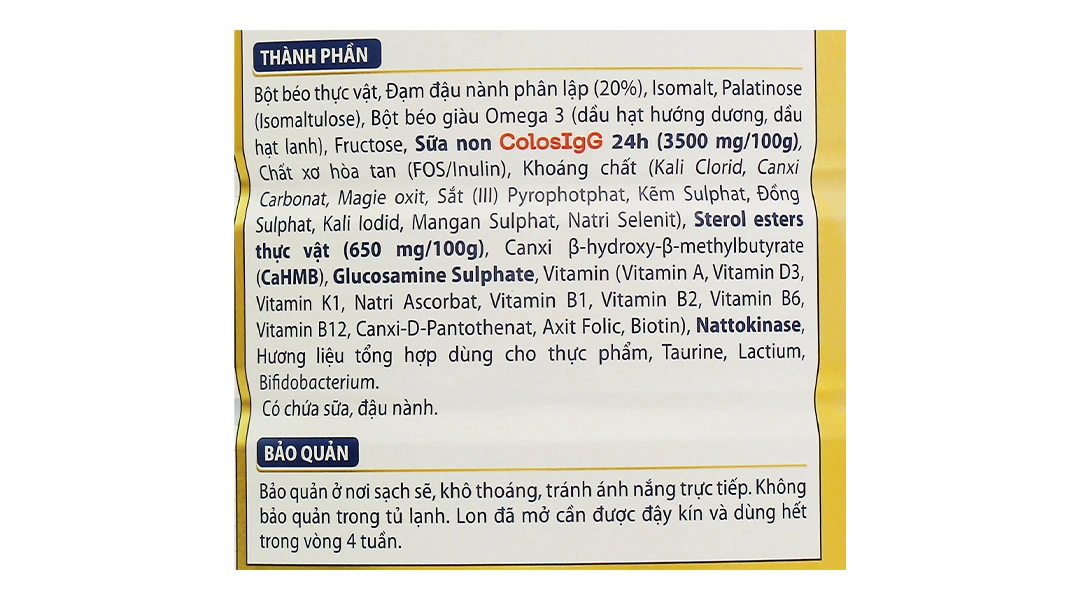Thực phẩm dùng cho chế độ ăn đặc biệt Calosure America+ - 10