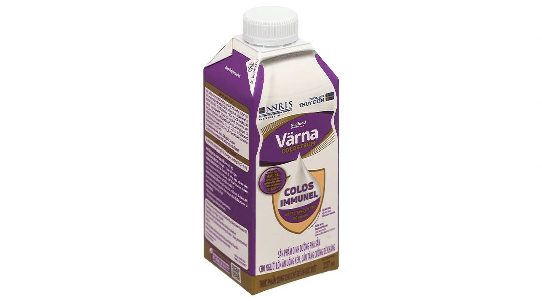 Thực phẩm dùng cho chế độ ăn đặc biệt: Sản phẩm dinh dưỡng pha sẵn Varna Colostrum cho người lớn ăn uống kém, cần tăng cường đề kháng - 4
