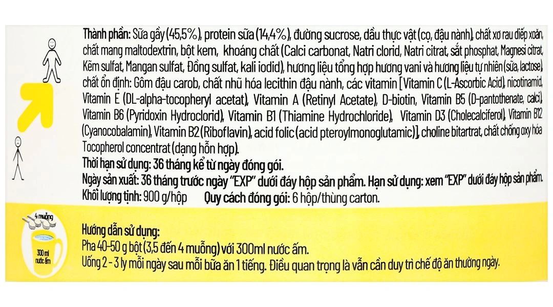 Sữa bột Appeton Weight Gain cho người lớn hương vani lon 450g - 21